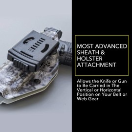 HolsterBuilder Combat-Loops, Belt Clip Outdoor Loops with Mounting Hardware for Holsters or Mag Pouches Sheath Tools