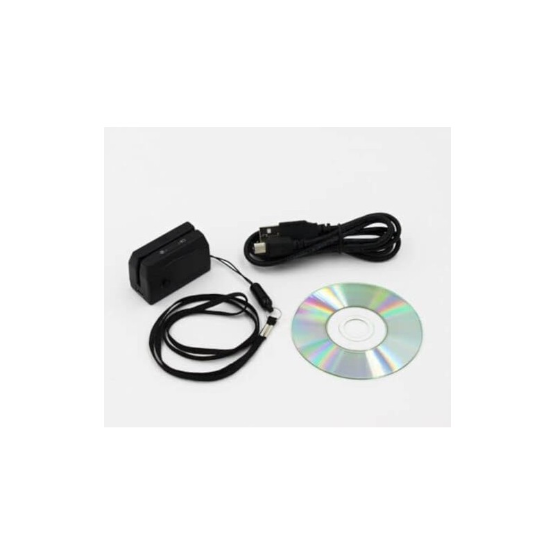 MINIDX3 Portable USB Card Reader transfers Data to MSR605X MSRX6