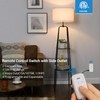 DEWENWILS 2 Side Outlets Remote Control Outlet with 2 Remotes