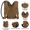 PETAC GEAR Tactical Molle Hydration Pack for 1.5L - Lightweight