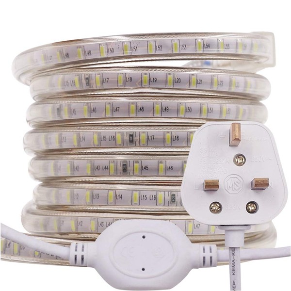 GQL 4m LED Strip AC 220V 240V IP65 Waterproof 3014