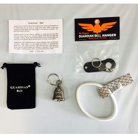 Guardian Bell Angel Bell Complete KIT W/Black Hanger & Wristband