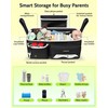YOREPEK Spacious Stroller Caddy Fits for UPPAbaby Vista/Minu/Cruz, Adjustable Stroller