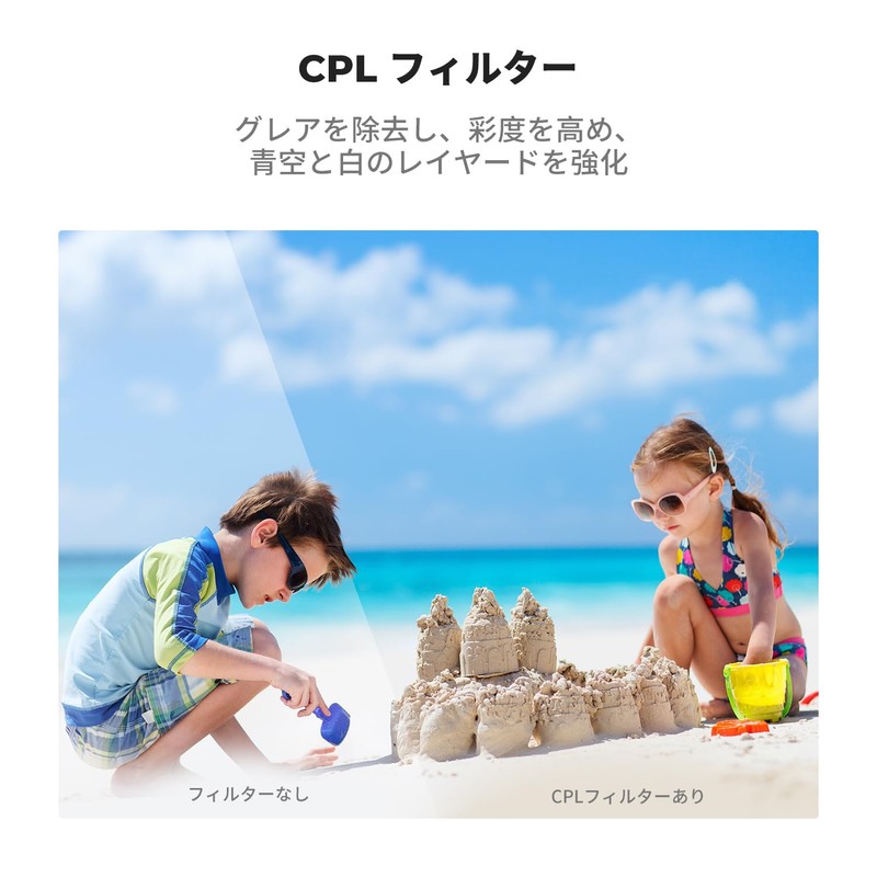 K&F Concept Magnetic Filter for DJI OSMO Pocket 3 UV+CPL+ND16/PL+ND32/PL+ND64/PL+ND256/PL