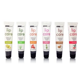 Beauty Treats Hydrating Lip Care with Natural Extracts and Moisturizing Vitamin E set of 6 Flavors