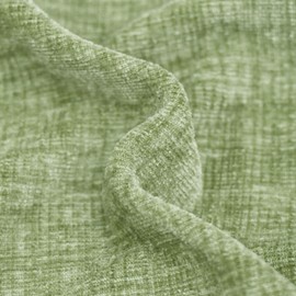 CaliTime Throw Pillow Covers Decorative 26 X 26 Inches Pack of 2 Cozy Chenille Cushion Cases for Couch Sofa Bed Living Room Home Sage Green