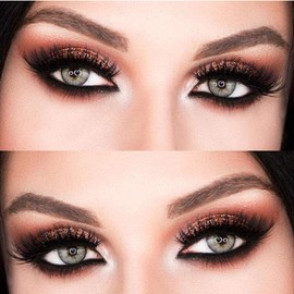 DAODER Lashes False Eyelashes Long Dramatic Mink Lashes 15mm Thick Volume Wispy Eye Lashes Pack Reusable Fake Eyelashes Bulk 10 Pairs (Dramatic Lashes)