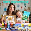 88 PCS Washable Finger Paint Set for Toddlers, 14 Colors