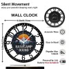 Bulk 40-Pack 25cm Iron Circular Wall Clock Set Silentsheet size: