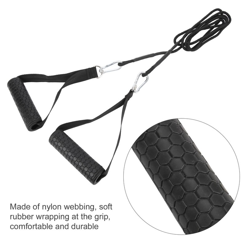 DIY Tricep Press Down Pulley Cable Machine Attachment System Grip