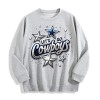 Dallas Cowboys "Let's Go Cowboys" Graphic Crewneck Sweatshirt, 6 Colors,