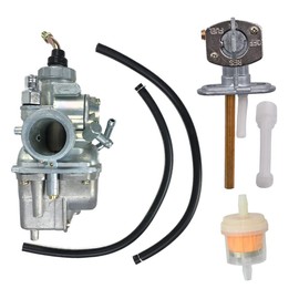 Partman TTR125 Carburetor with Fuel Switch Valve Petcock Fit for Yamaha TTR125 TTR-125 Carb 2000-2007 ATV Motorcycle Parts TTR125LE TTR125 TTR125E TTR125L
