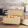 CURTA Commercial Pullman Loaf Pan with Lid 2.2 lb Dough