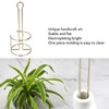 Tissue Reserve Holder Electroplating Bright Vertical Style Gold Iron Easy