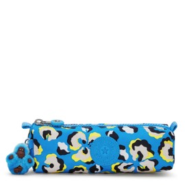 Kipling FREEDOM Beutel/Koffer, 22x6.5x6.5, Leopard Floral (BLAU)