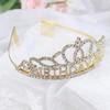 BIRTHDAY GIRL Crystal Rhinestones Tiara for Princess Queen Coronation Happy