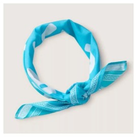 Victoria's Secret NWT VICTORIAS SECRET PINK BANDANA PAISLEY Aqua Blue OMBRE~ IT’S ALL LOVE BABY!