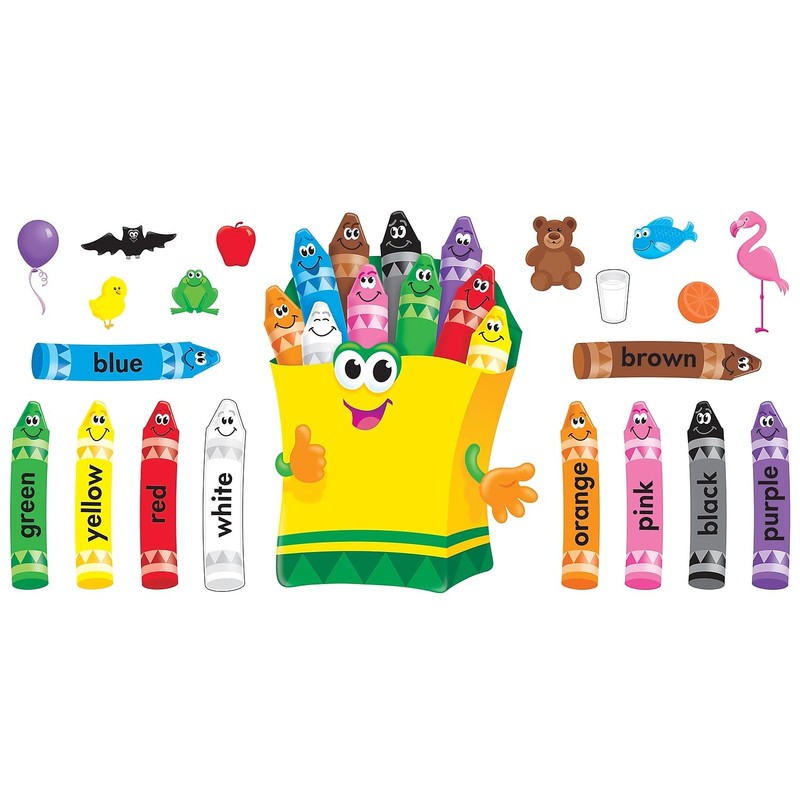 Trend Enterprises T-8076 BB Set Colorful Crayons