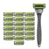 DORCO PACE 6 Pro_6 Blades Refills x 20 (Free1 System