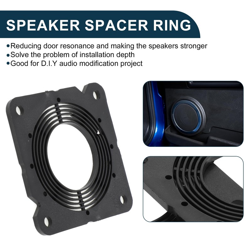 TUCKBOLD Speaker Spacer Ring Midrange Speaker Spacer Adapter for Nissan
