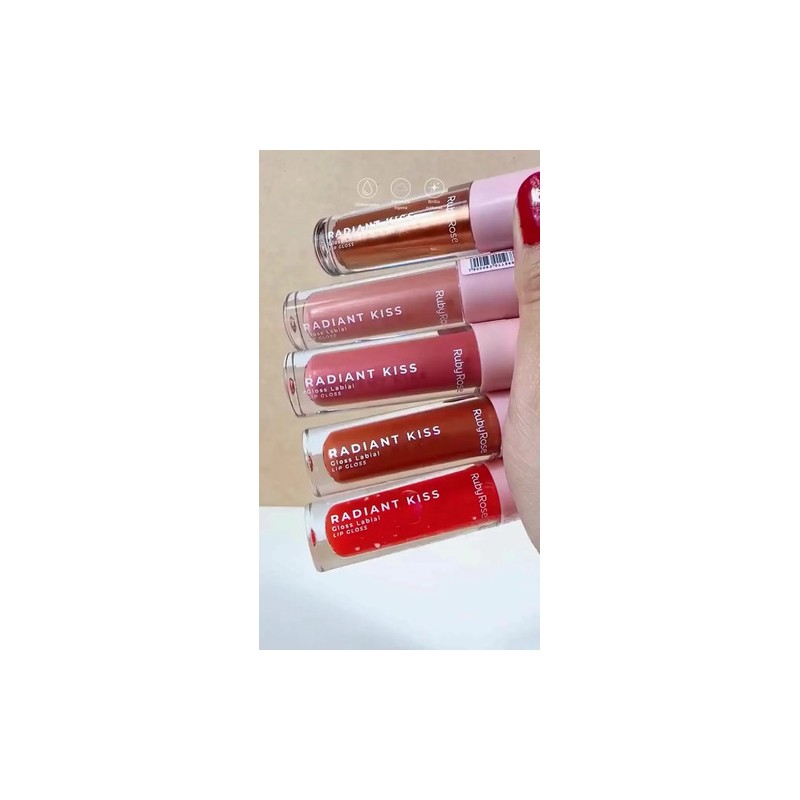 Gloss Labial Radiant Kiss Ruby Rose