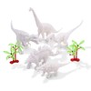 THE TWIDDLERS - 3D Dinosaur DIY Craft Kit with 5