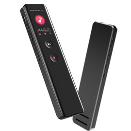 MoSpace Voice Recorder, Bluetooth 5.2 Call Recording & 3072 kbps IC Recorder, 32 GB, Large Capacity, Noise Canceling Function, One-Button Recording, Scheduled Recording, Repeat Playback, VOR Automatic