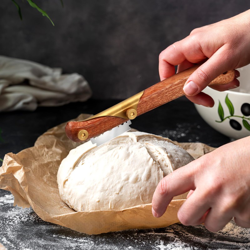 DOITOOL Bread Lame Tool - Stainless Steel Bread Lame Dough