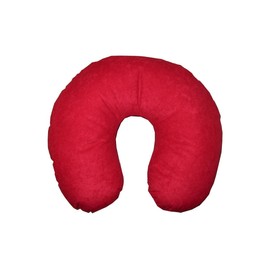 Natalia Spzoo Travel Neck Pillow - Ideal for Travel and Relaxation, Ergonomic Design, Washable Red, red