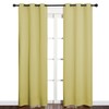 NICETOWN NICETOWN Window Curtain Panels, Thermal Insulated Solid Grommet Blackout