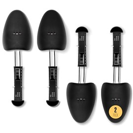 RESHOEVN8R Shoe Trees For Men - Adjustable Shoe Tress for Mens Sneakers Sizes 7-12 - Shoe Stretcher & Shaper for Cleaning Shaping & Crease Prevention