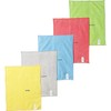 Set of 5 cloths made from 100% microfibre with USO