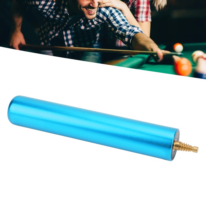 Aluminum Alloy Pool Billiard Cue Extension 6 Inch Snooker Cue