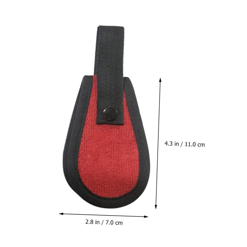 Gatuida 1pc Durable Golf Ball Cleaning Cloth with Lanyard Convenient
