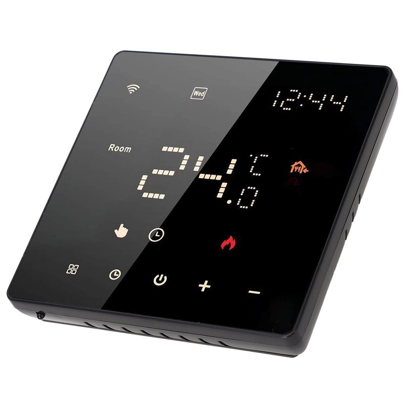 Smart Thermostat Touchscreen PC Flame Retardant APP Control Home Thermostat