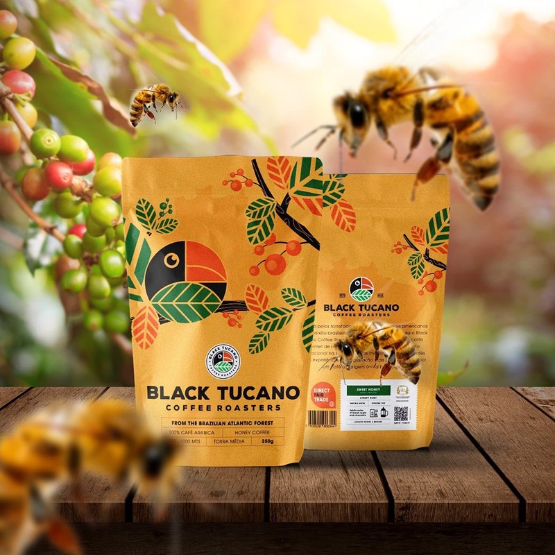 Black Tucano Specialty Coffee - Brazilian Ground Medium Roast -