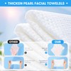 Beauntangly Disposable Face Towel, Lint-Free Biodegradable Face Towelettes, Soft &