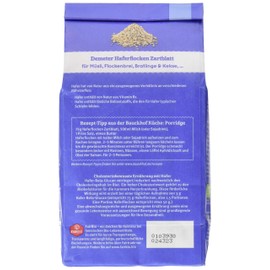 Bauckhof Oatmeal Tender Leaf (425 g) - Organic