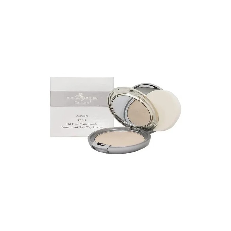 Base Maquillaje Polvo Italia Deluxe Silver Pressed Protección Solar SPF8