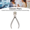 Eyeglasses Pliers Professional Portable Stainless Steel Ergonomic Glasses Adjusting Pliers