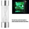 Water Flow Meter Multiple Color Metal Spiral G1/4 Female Thread