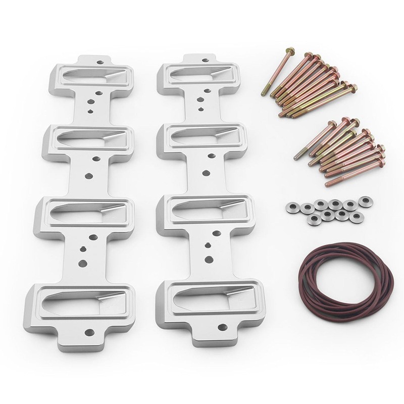 Dyno Racing Rectangle Intake Manifold Adapter Plates Kit 551316 Compatible