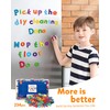 Coogam Magnetic Letters 234 Pcs, Uppercase Lowercase Foam Alphabet ABC