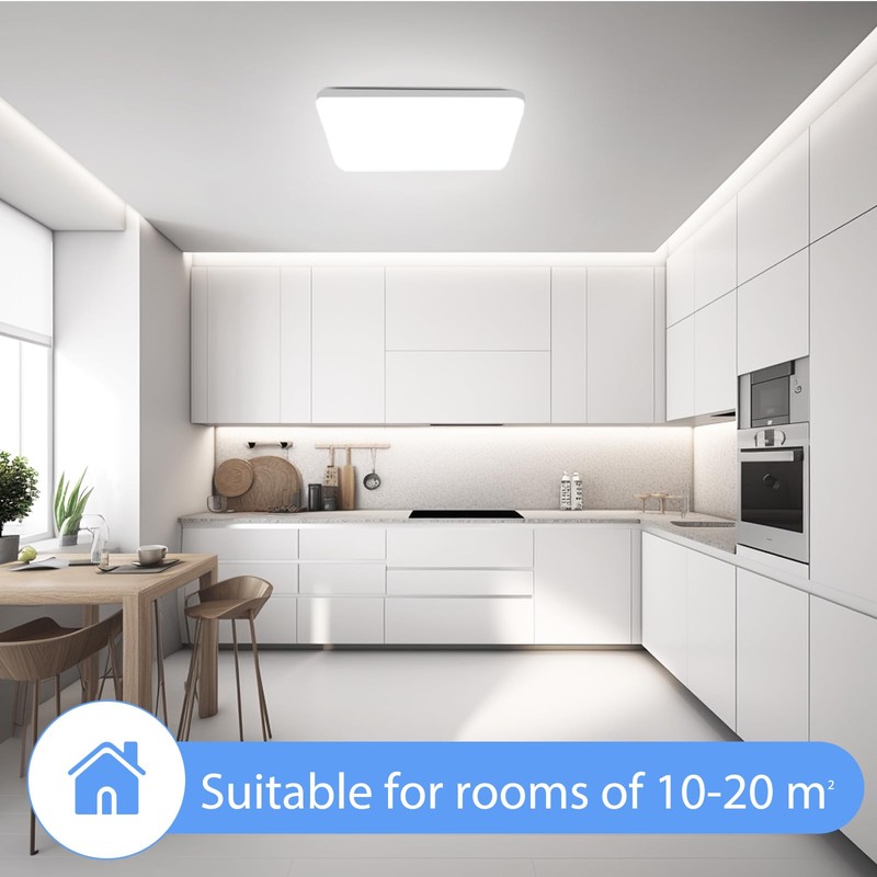 OUILA LED Ceiling Light, 20 W Ceiling Light for Kitchen,