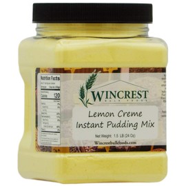 Instant Lemon Creme Pudding - 1.5 Lb Container