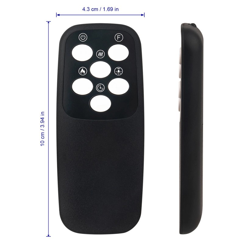 For Intertek FR60XD Replace Remote Control for Intertek IF-32FSB Electric