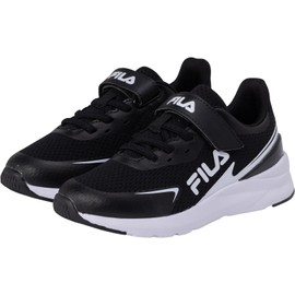 Fila Crusher V Kids - Scarpe da Corsa, Black-White,