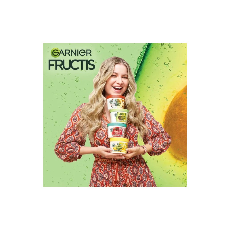 Kit Garnier Fructis Hair Food Aguacate Rutina Completa Pelo Seco