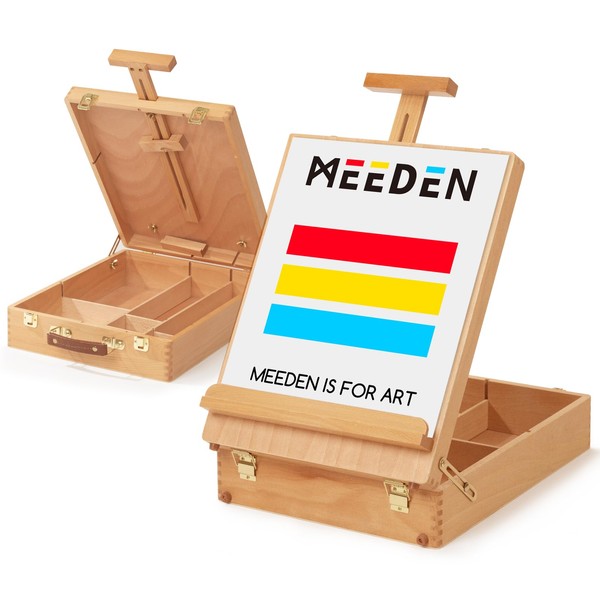 MEEDEN Extra-Large Tabletop Easel, Solid Beech Wood Table Top Easels