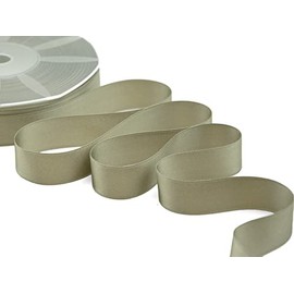 Furlanis Double Satin Ribbon Taupe 25mm x 25m